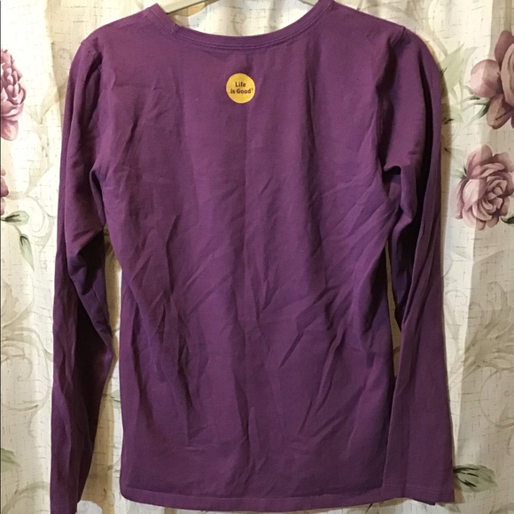 Life is good long sleeve shirt - Picture 2 of 5